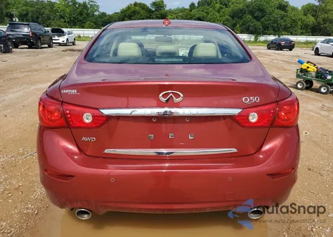 2015 Infiniti Q50 Premium/Sport z USA, uszkodzony, nr VIN JN1BV7AR9FM391170